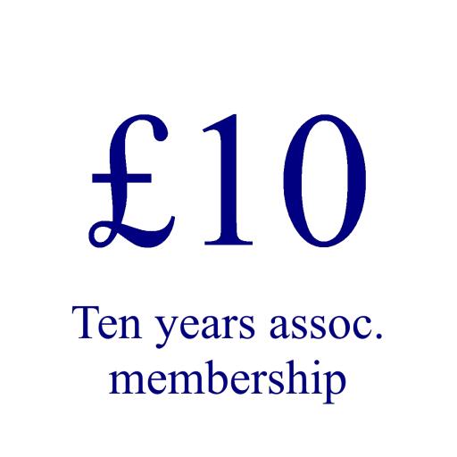 Ten years associate membership (resident at the same address as a full member)